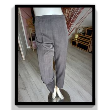 Pantalon gris/marron taille XL
