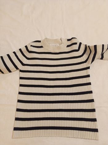 Pull en laine manche longues marque Zara Stein 9 ou 10 ans 140 cm voir photos