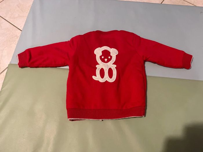 Veste zippée réversible 12 mois - photo numéro 2