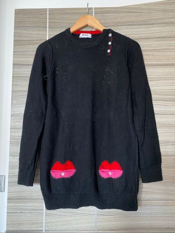 Robe tunique noire 14 ans Sonia rykiel