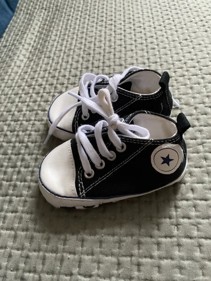 Chaussons bébé converse - photo numéro 3