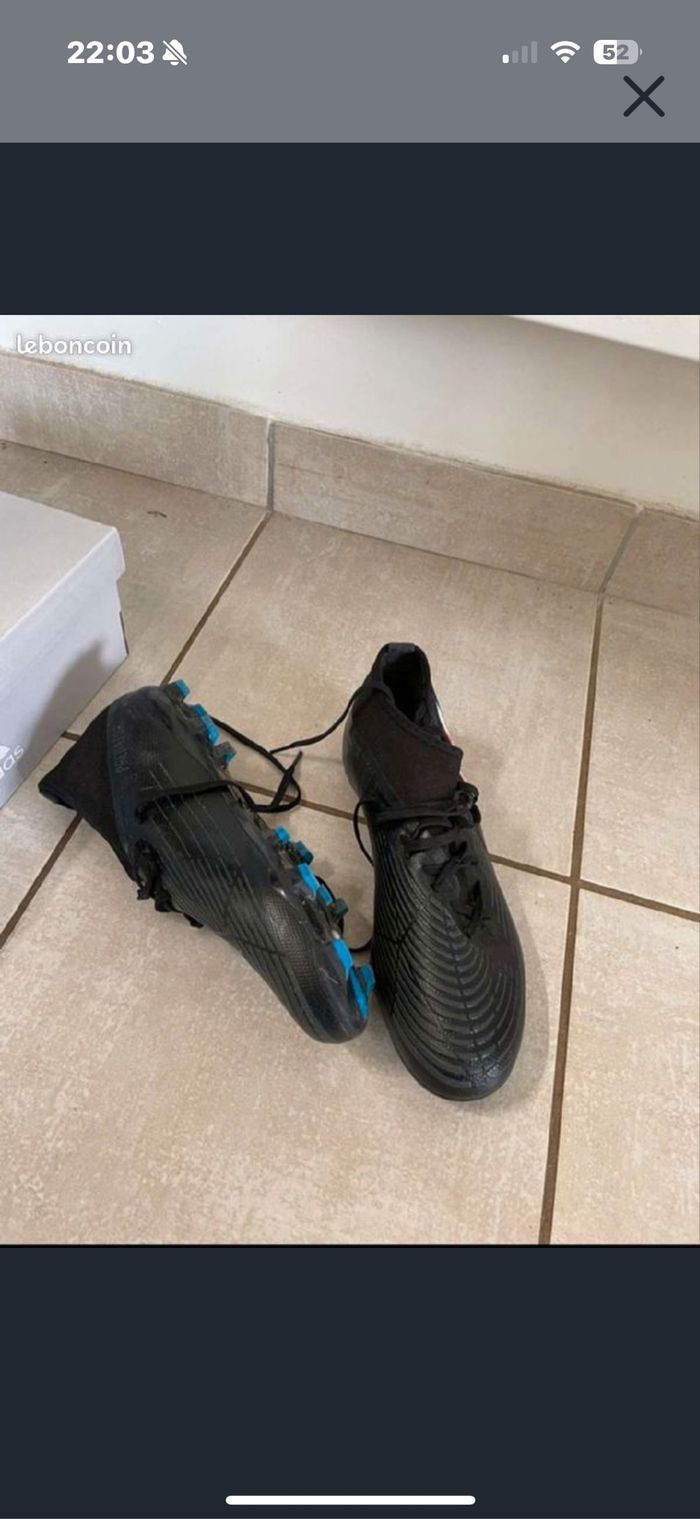 Basket de foot à  crampons Adidas Predator - photo numéro 3