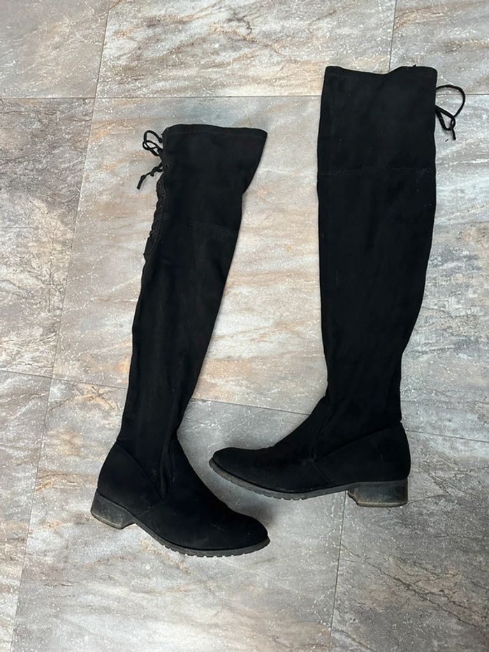 Cuissarde chaussette noir taille 40 - photo numéro 2