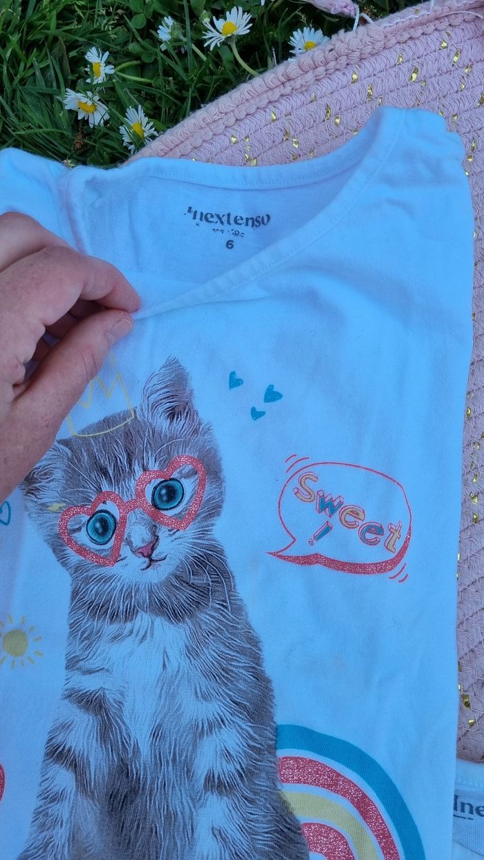 Lot 6 t shirt manches courtes 6 ans - photo numéro 7