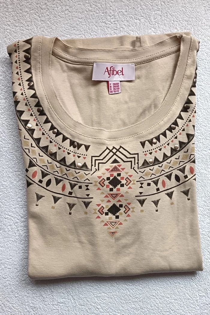 blouse tee shirt Afibel femme 38 NEUF - photo numéro 6