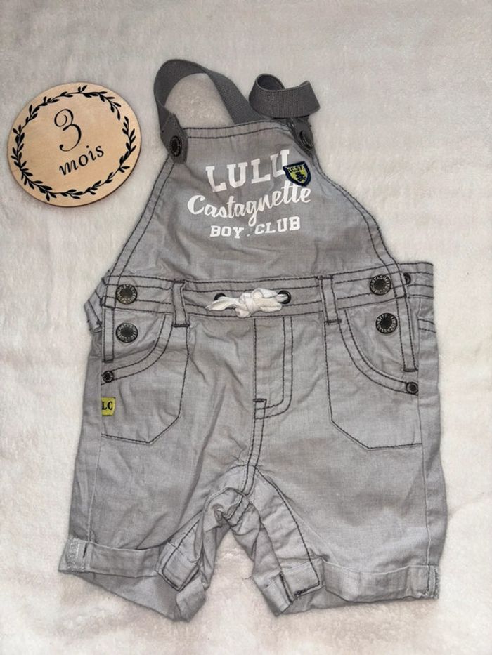 Salopette 3 mois lulu castagnette