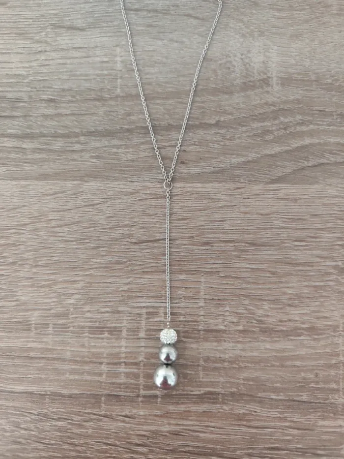 Collier pendant en argent - photo numéro 2