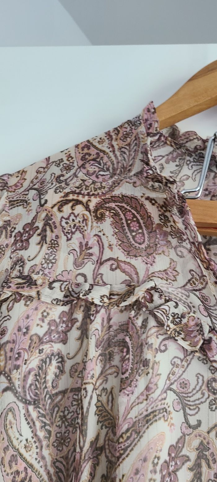 Blouse motif cachemire manches 3/4 de chez grain de malice - photo numéro 5