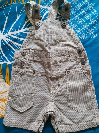 Salopette short Timberland 6 mois 