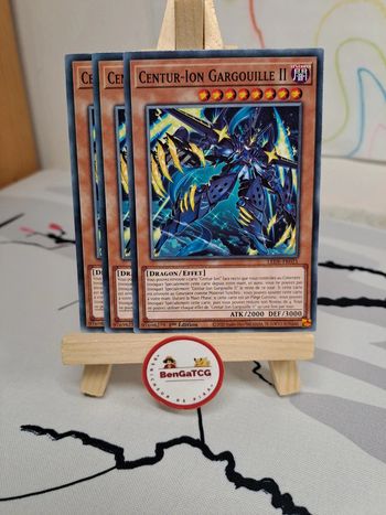 Playset 3x Centur-Ion Gargouille II Yu-Gi-Oh! Héritage de la Destruction FR LEDE