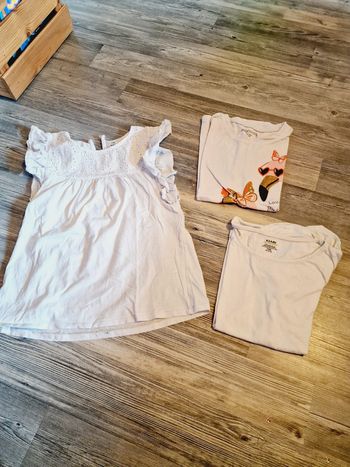 Lot de 3 Tee-shirt blancs