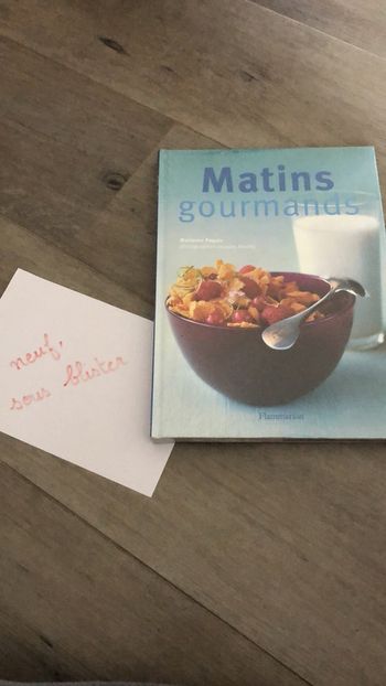 Livre de cuisine matins gourmands
