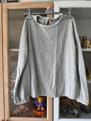 Pull gris Kiabi