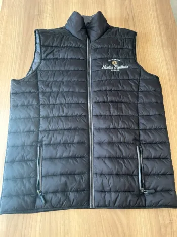 Veste sans manches noir homme taille XXL