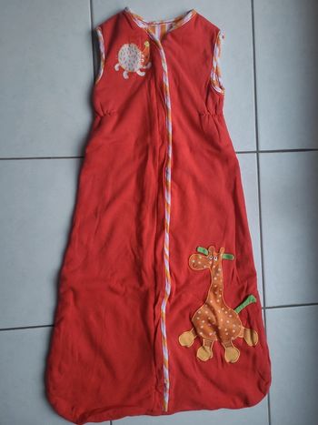 Gigoteuse coton motif girafe