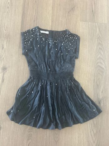 Robe avec sequins et perles Mango taille 5/6 ans