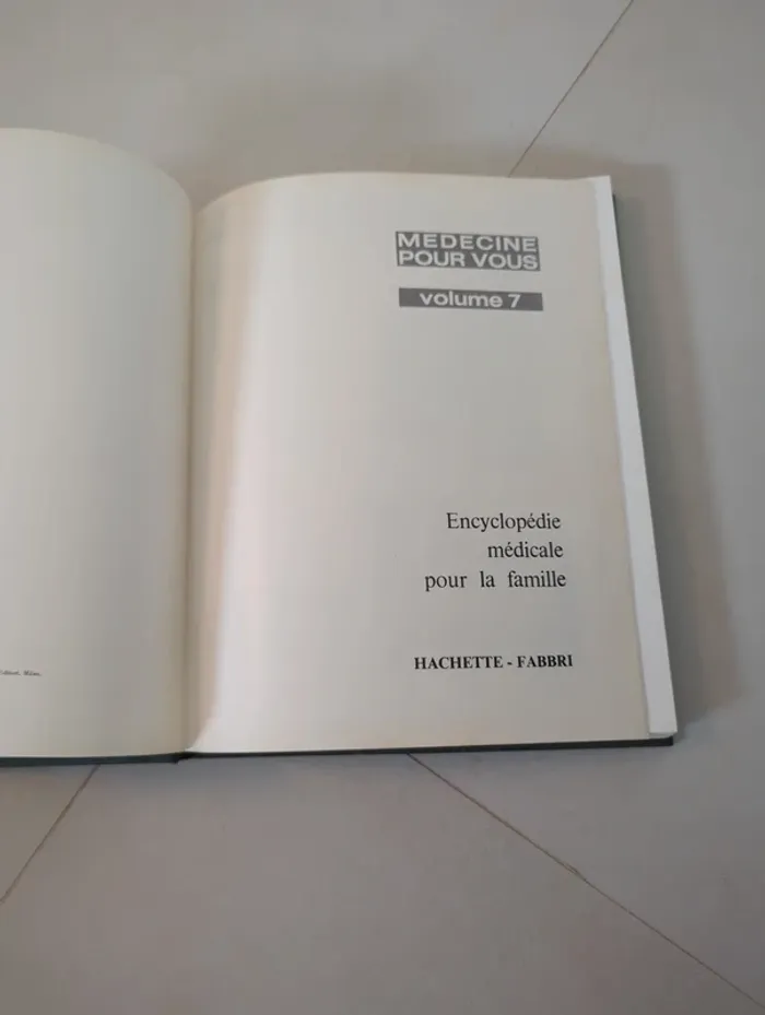 Encyclopédie médecine pour vous tome 7 hachette - photo numéro 2