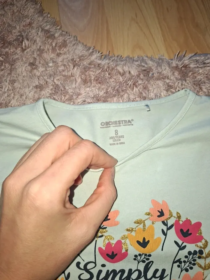 Tee shirt manche longue 8 ans - photo numéro 3