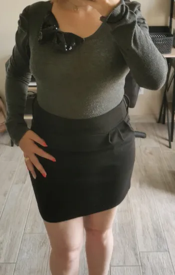 Robe pull tailleur
