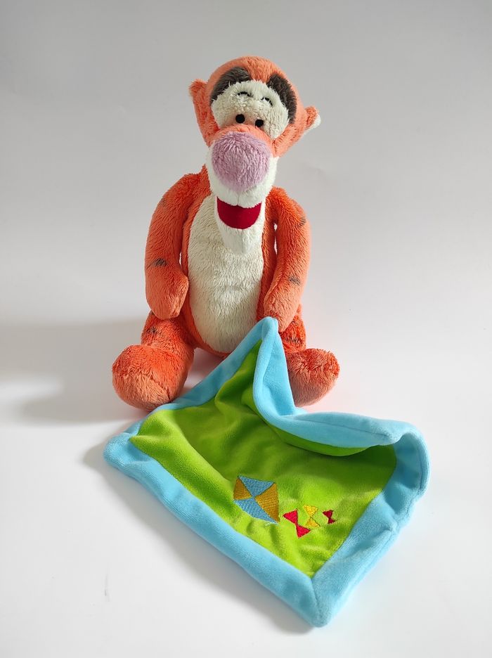 Doudou mouchoir Tigrou Nicotoy - photo numéro 2