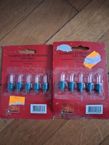 Lot d'ampoules pour guirlandes électrique