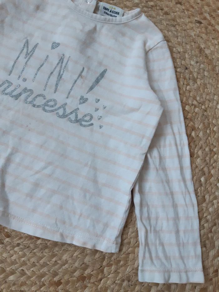 Haut manches longues Tape à l'oeil 86 cm - photo numéro 2