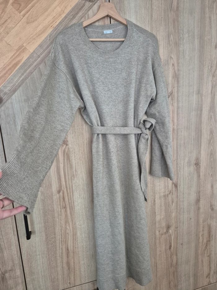 Robe de grossesse beige - photo numéro 3