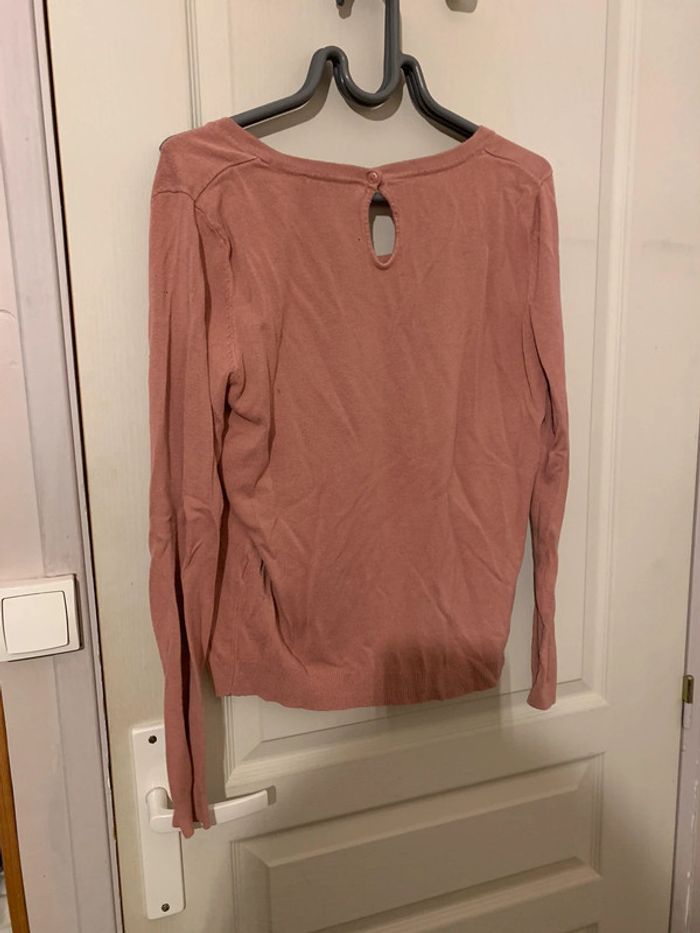 Pull fin femme saumon - photo numéro 2