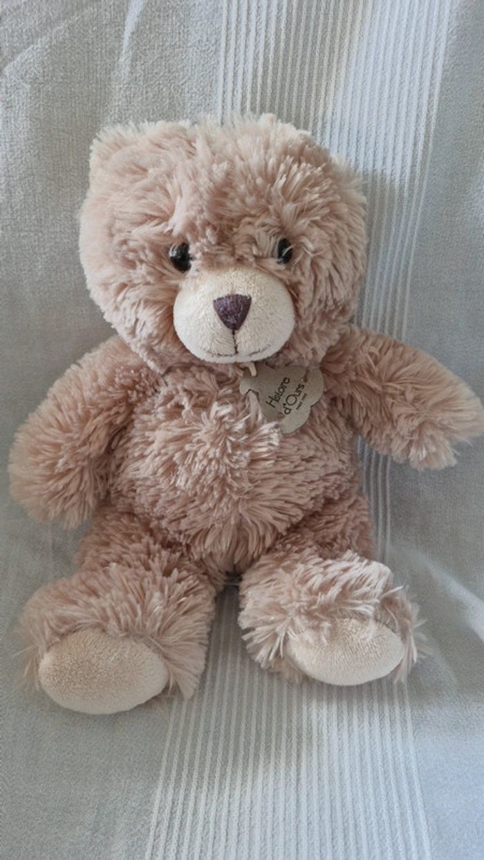Ourson 30cm champagne Histoire d ours