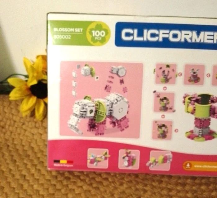 coffret Clicformers 805002 Blossom - 100 pièces - photo numéro 5