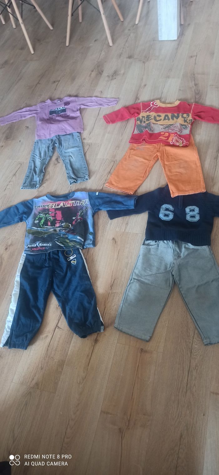 4 ensembles hiver 3 ans