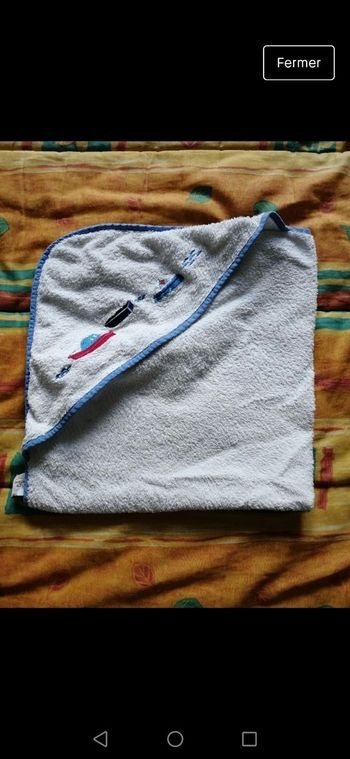 Cap de bain bébé