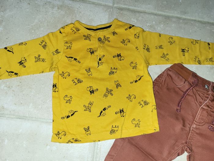 Ensemble haut et pantalon chien 6 mois - photo numéro 2