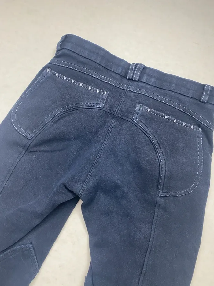 Pantalon Equithème noir strass – Taille 34 – Très bon état - photo numéro 8