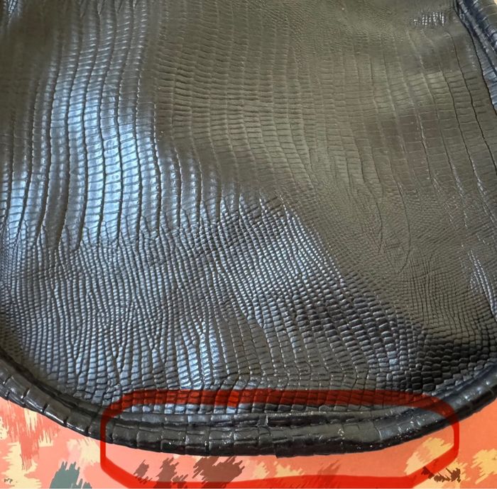 Sac noir simili cuir - photo numéro 10
