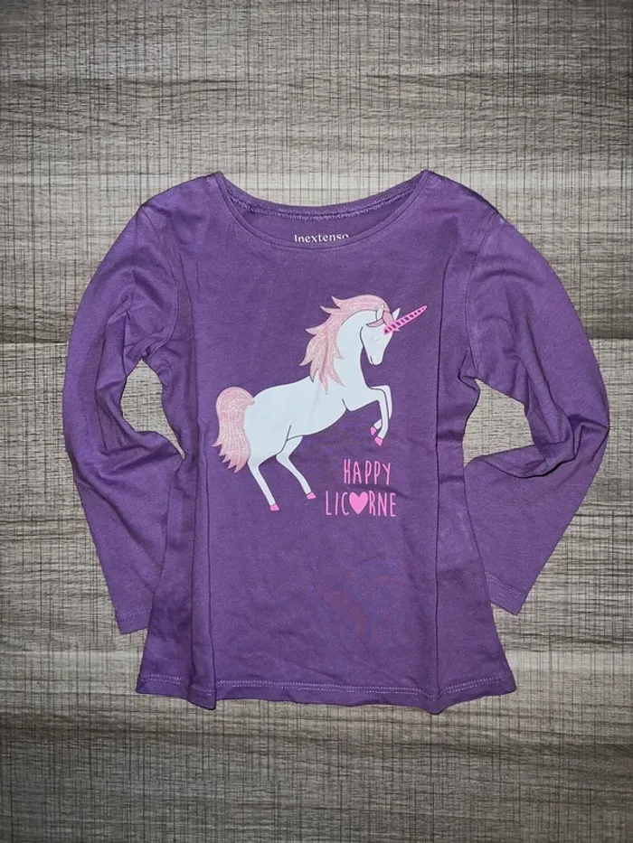 T-shirt fille manches longues
