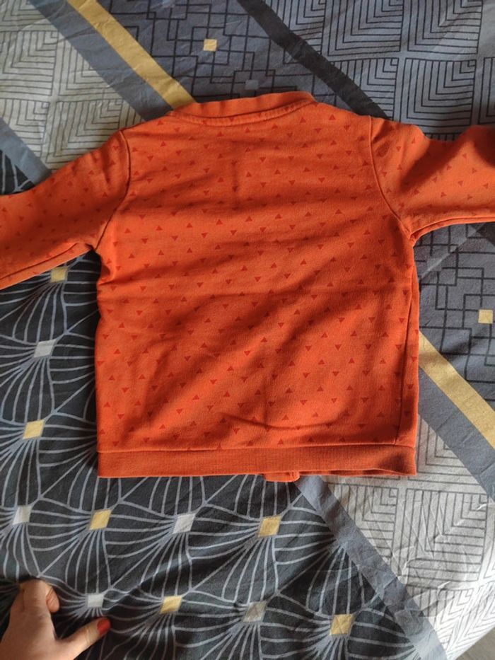 Gilet zippé imprimé lc kids 5 ans - photo numéro 3