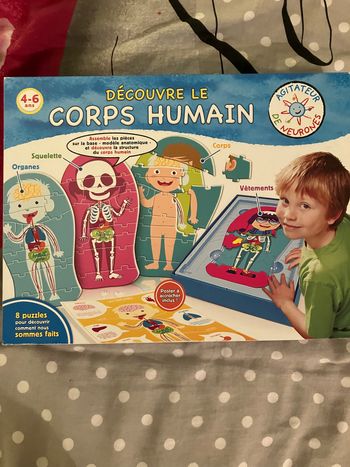 Puzzle corps humain