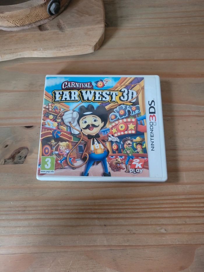 Jeu 3Ds carnival far west 3D