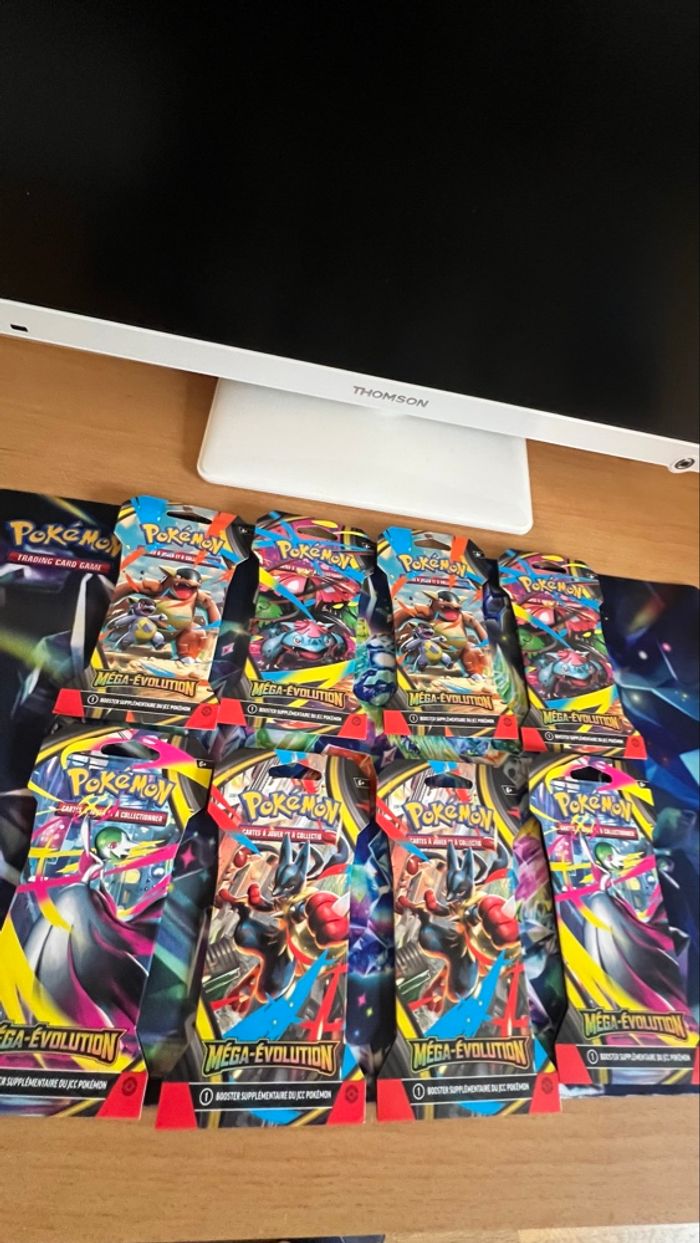 2 Art set de Blister Pokemon Mega Evolution ME1.