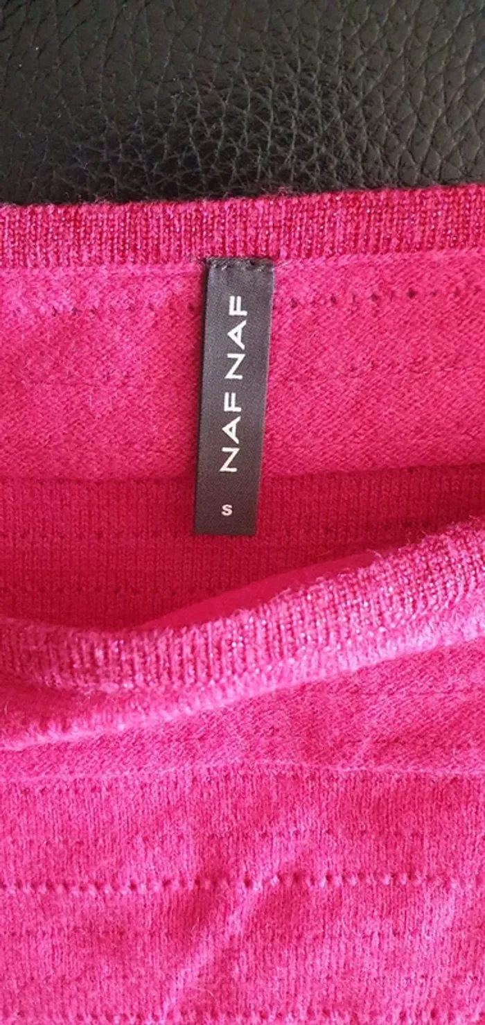 Naf Naf - Pull Rose - photo numéro 4