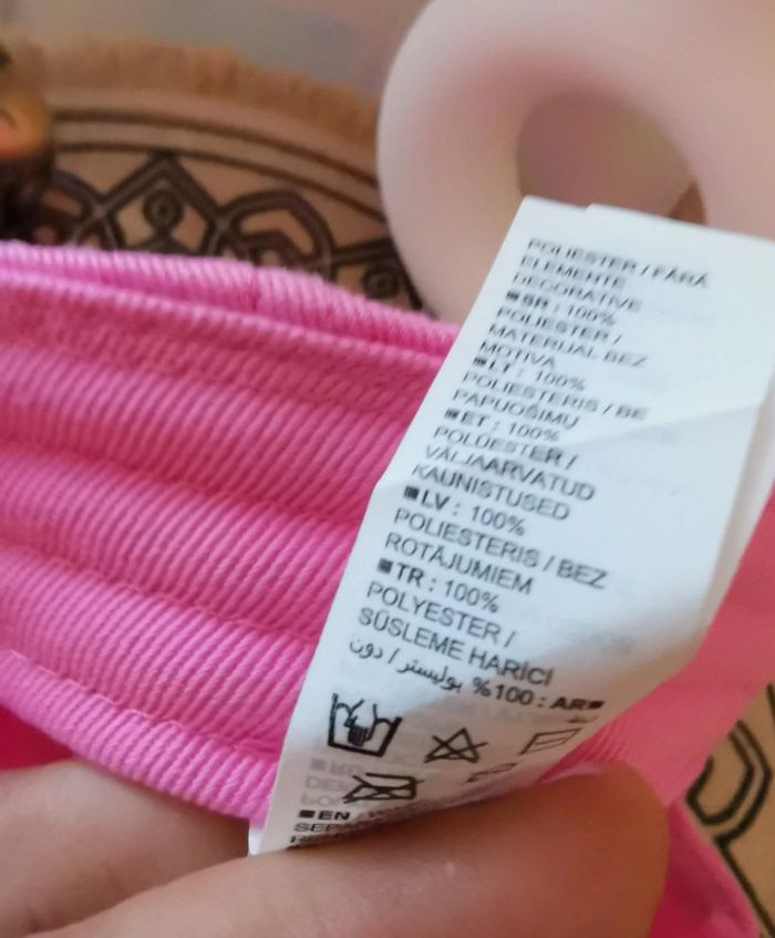 💕Jolie casquette TU unisexe rose converse 💕 - photo numéro 9