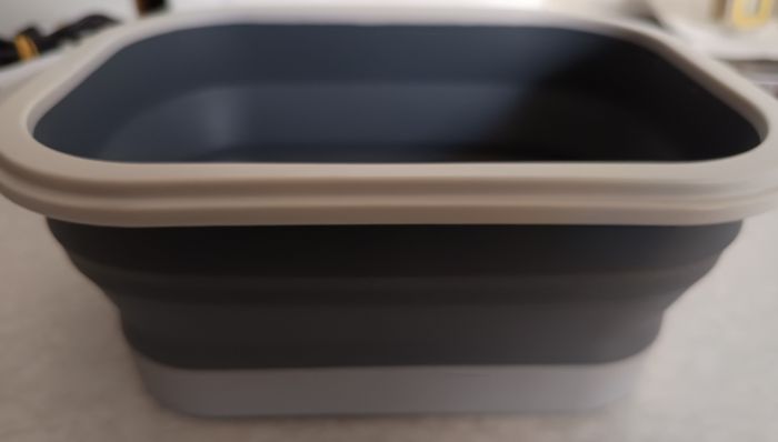 Lunch Box Chauffante Rétractable Silicone étanche avec couvert 3en1 Complet - photo numéro 8