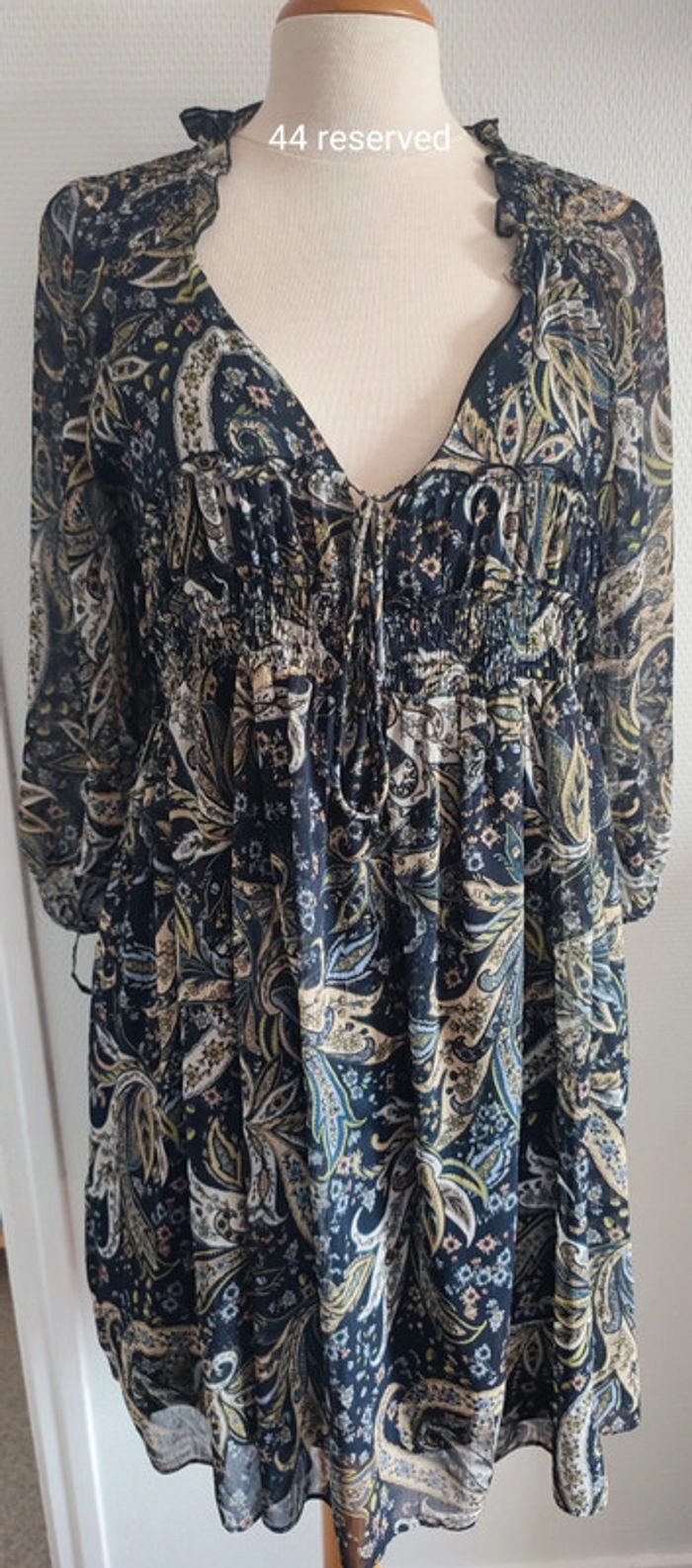 Blouse a motif