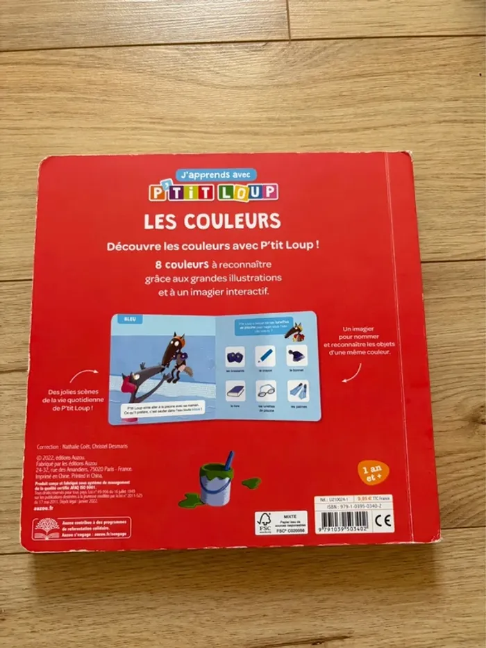 J’apprends avec P’tit Loup - Les couleurs - photo numéro 3