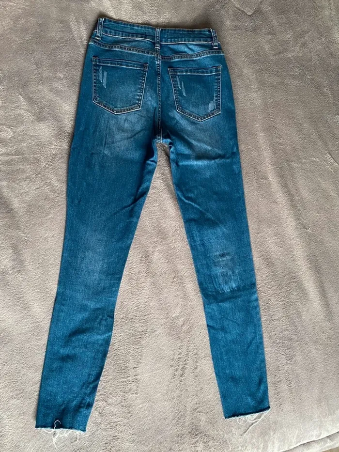 Jeans slim troué even&odd - photo numéro 4