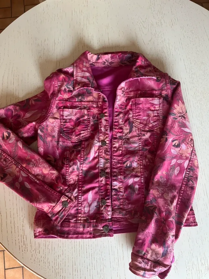 Veste en jean réversible - photo numéro 2