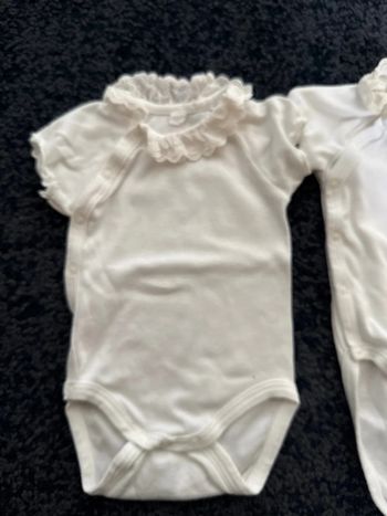 Lot de body fille petit bateau