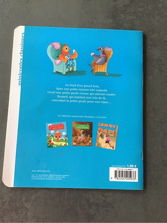 Livre la petite poule rousse - photo numéro 2