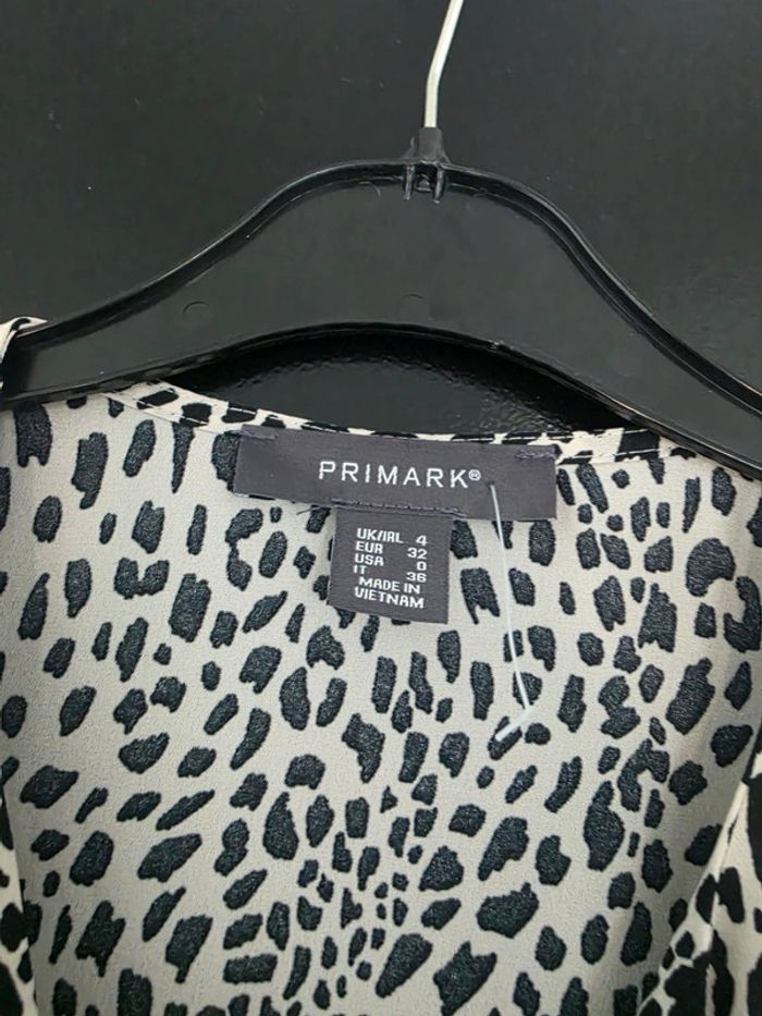 Blouse primark beige et noir - photo numéro 2